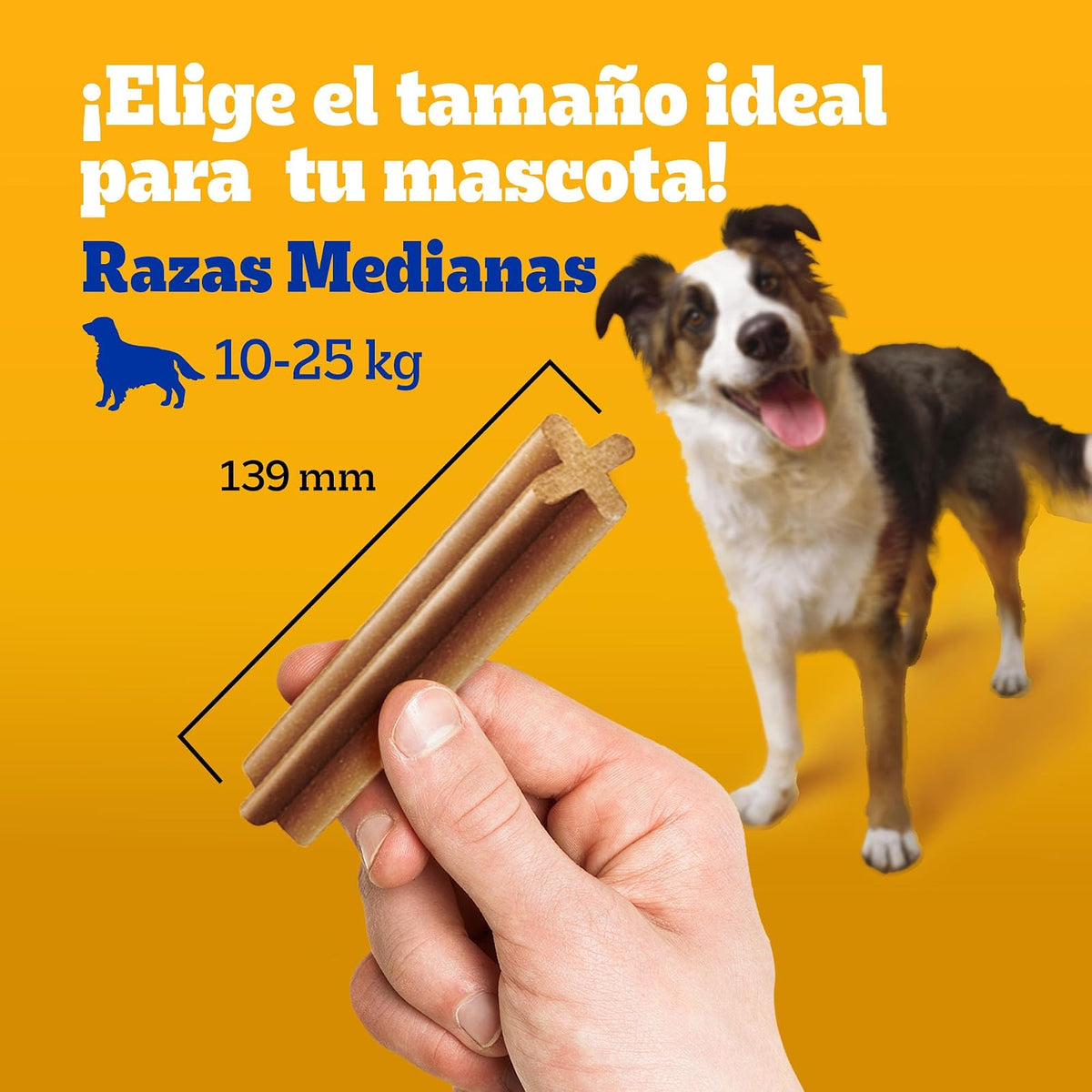 PEDIGREE Dentastix Snack para Perros Adultos, De Cuidado Oral, Paquete De 30 Unidades De 24,6 Gramos c/u.
