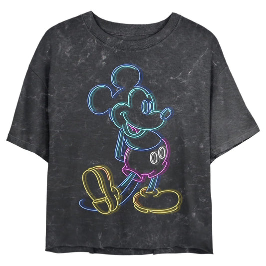Disney Mickey neón CamisetaMujer