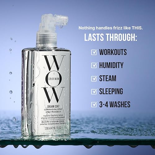 Color Wow Dream Coat Supernatural Spray. Un producto anti-frizz contra la humedad, formato 200 ml.