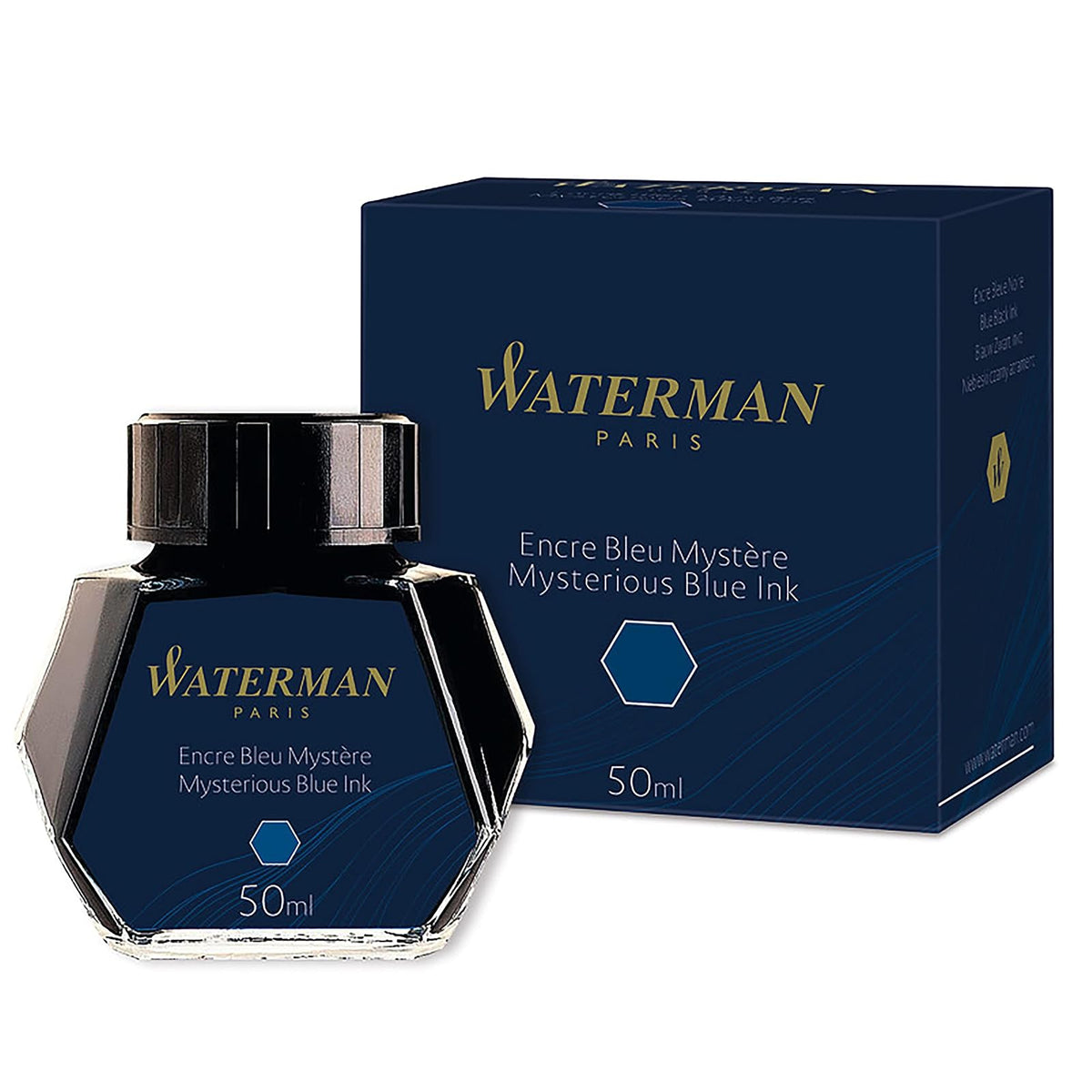 Waterman, Bote de Tinta Permanente, S0110790, 50 ml