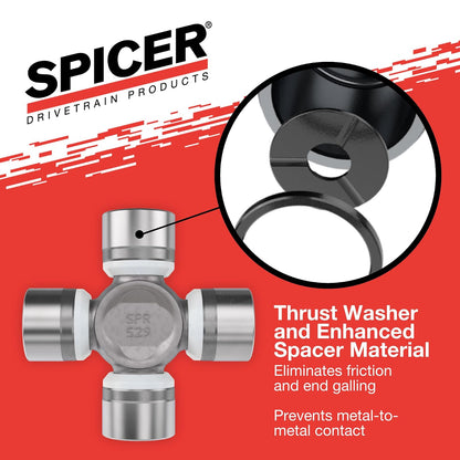 Spicer Kit de Juntas en U Serie 1350WJ ISR, 5-7166X