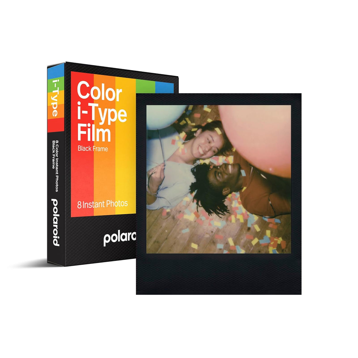 Polaroid Película Instantánea i-Type, 8 Fotos - Edición Black Frame