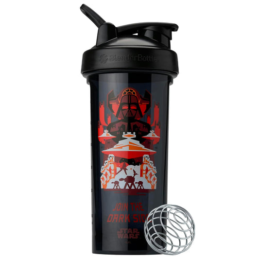 BlenderBottle Star Wars ProSeries Tritan Shaker Botella de 28 onzas, color negro