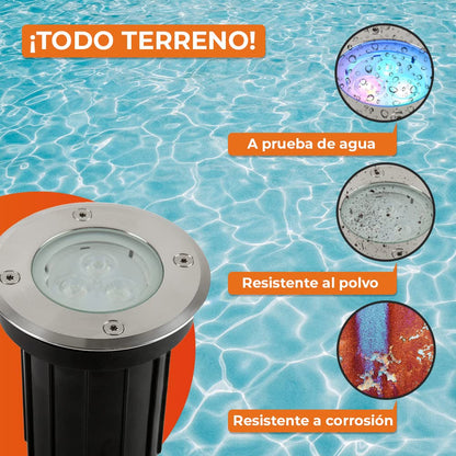 Tecnolite Lámpara de Interior para Sobreponer PTL-1970/S, Base E27, Satinado