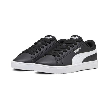 PUMA, Tenis Casuales Rickie Classic JR, Unisex, Blanco, Talla 24