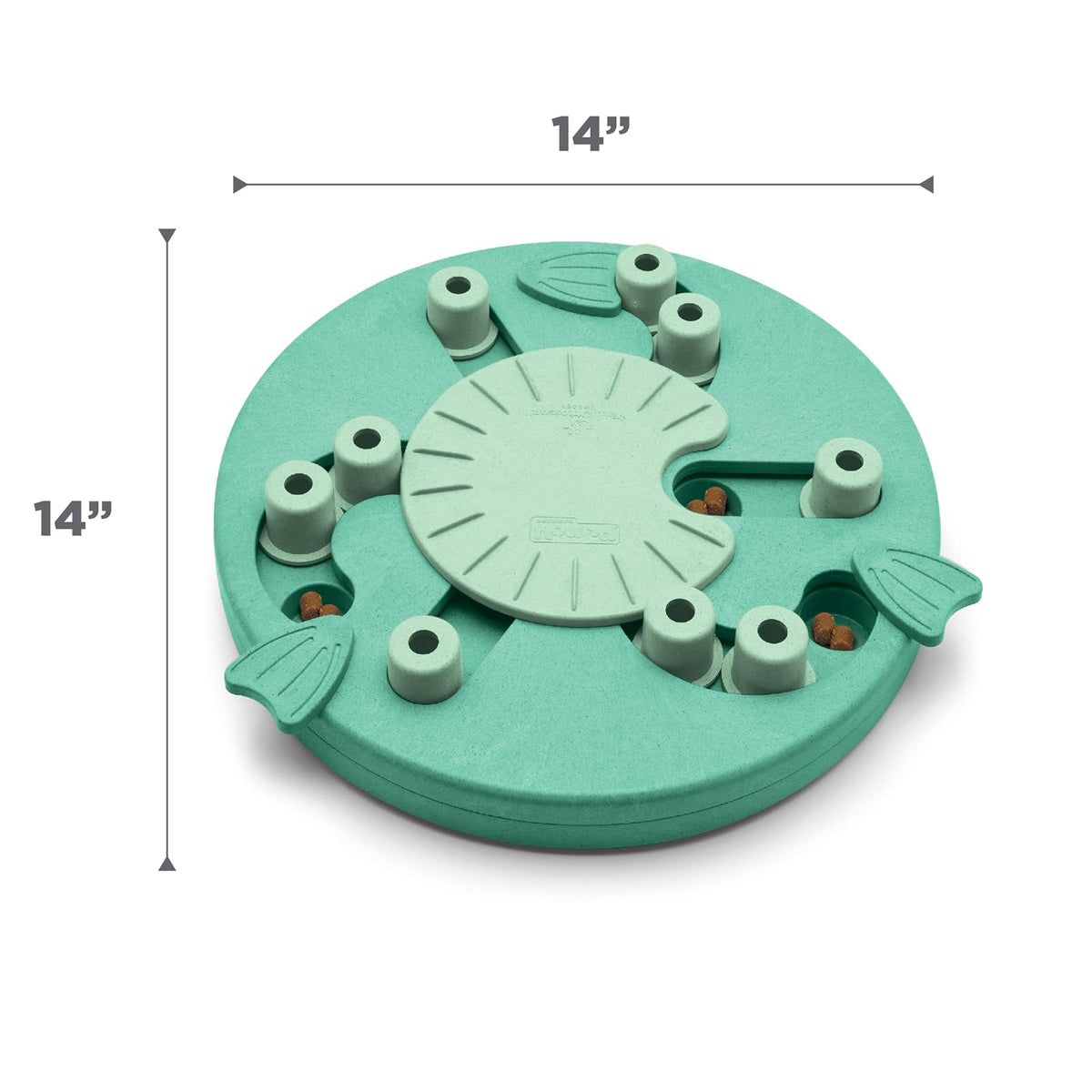 Nina Ottosson by Outward Hound Dog Worker Dog Puzzle Interactive Treat Puzzle Dog Enrichment Dog Toy, Level 3 Advanced, Green