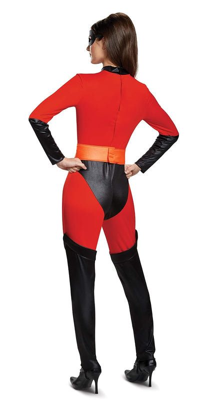 Disfraz Oficial Clásico de Elastigirl (Mrs. Incredible) para Dama, Los Increíbles, Talla M (8-10)
