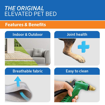 Coolaroo The Original - Cama elevada para Mascotas