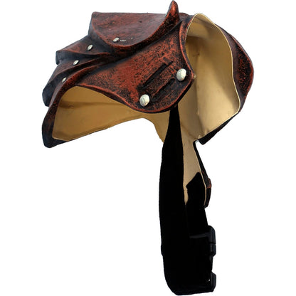 Pauldron Copper, Accesorio para Disfraz de Hombreras de Cobre, Complemento de Hombros Armadura Ideal para Halloween y Fiesta de Disfraces
