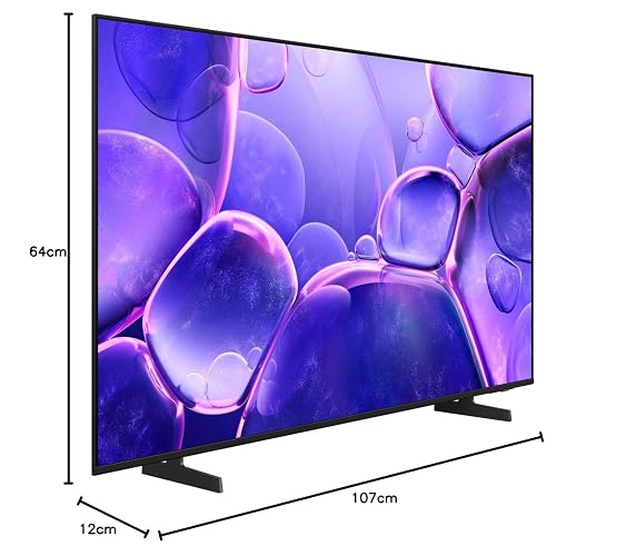 SAMSUNG Televisión Pantalla 43 Pulgadas Smart TV 4K UHD, Mod. UN-43U8000