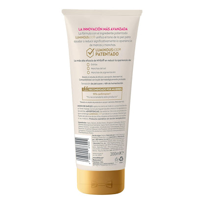 NIVEA Crema corporal Luminous630 anti- marcas y anti-estrías (200 ml) 48 horas de humectación profunda para una piel suave y radiante