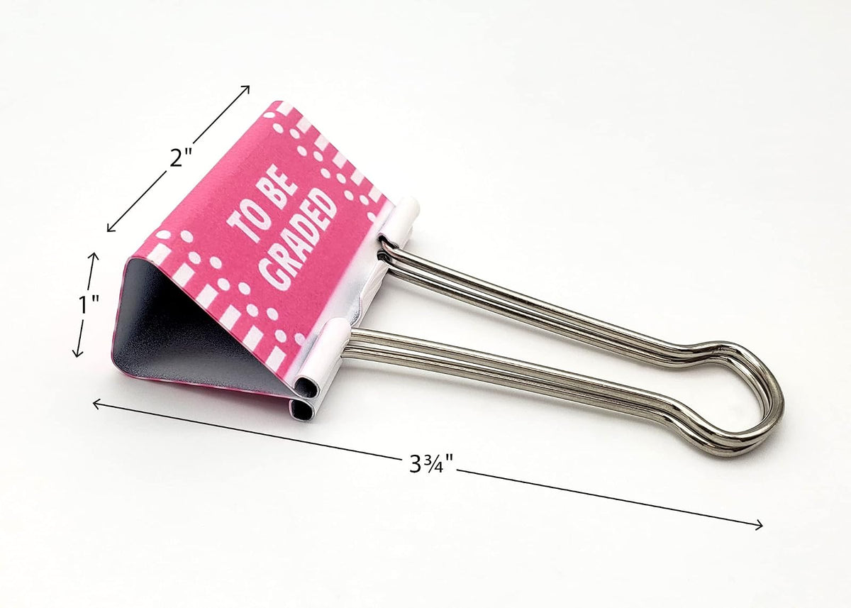 Teacher Created Resources Classroom Management Large Binder Clips (20690)