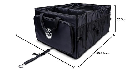 Chemical Guys ACC622 Organizador de Maletero Ride Along para Espacios Grandes 25x18x11.5 Pulgadas, Negro