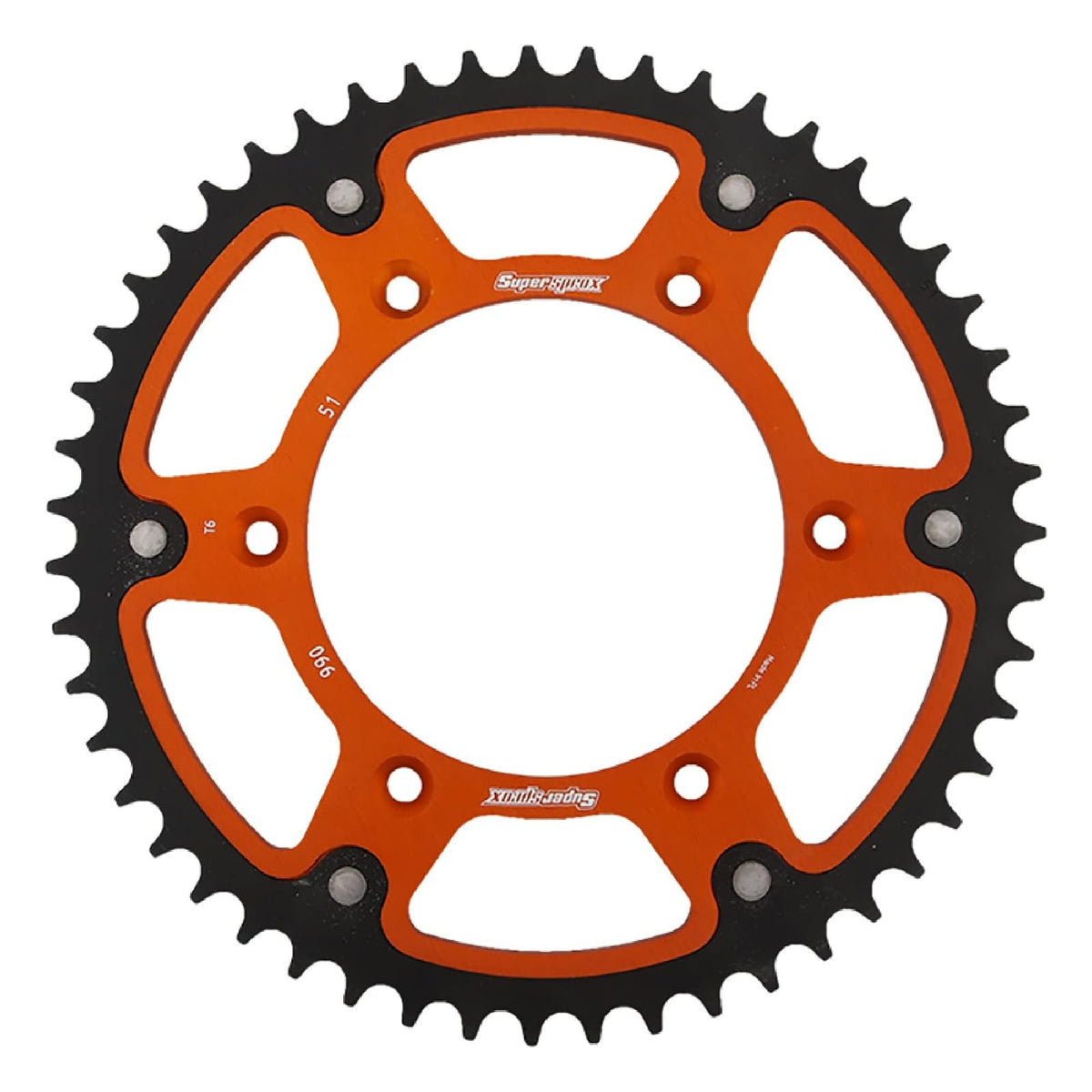 Supersprox RST-990-51-ORG Piñón sigiloso naranja | Repuesto OEM, compatible con motores Husqvarna 701 Enduro 701 Supermoto FC 250 Comp Limited 620, 390 450 550, RST-990-51-ORG