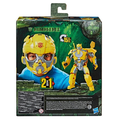 Transformers Rise of The Beasts Bumblebee Máscara 2 en 1 TRA MV7
