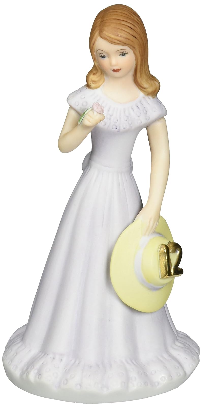 Enesco E9536 Growing up Girls from Brunette Age 12 Figurine 5.75 IN