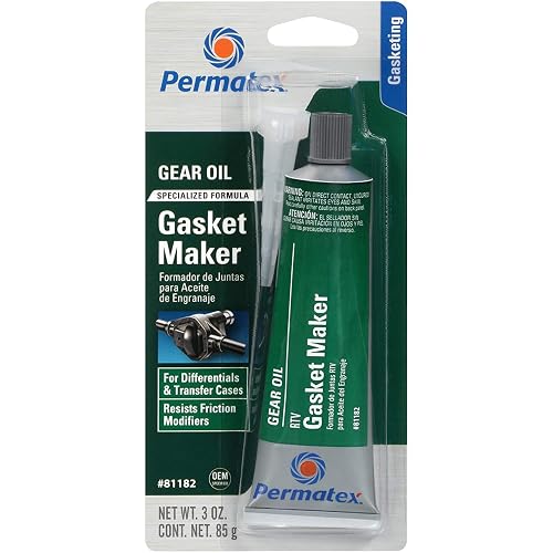 Permatex 81182 Gear Oil RTV Junta, 3 oz