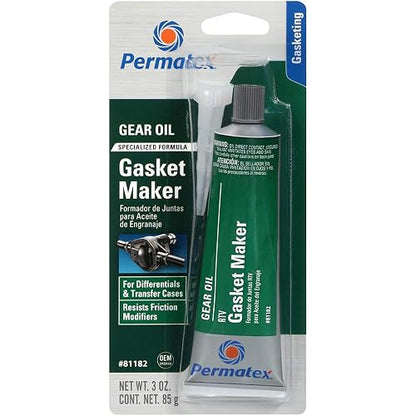 Permatex 81182 Gear Oil RTV Junta, 3 oz