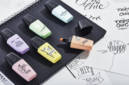 STABILO BOSS mini con 6 colores pastel