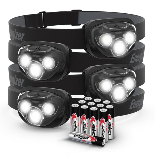 Energizer ENR - Juego de 4 faros delanteros (negro)