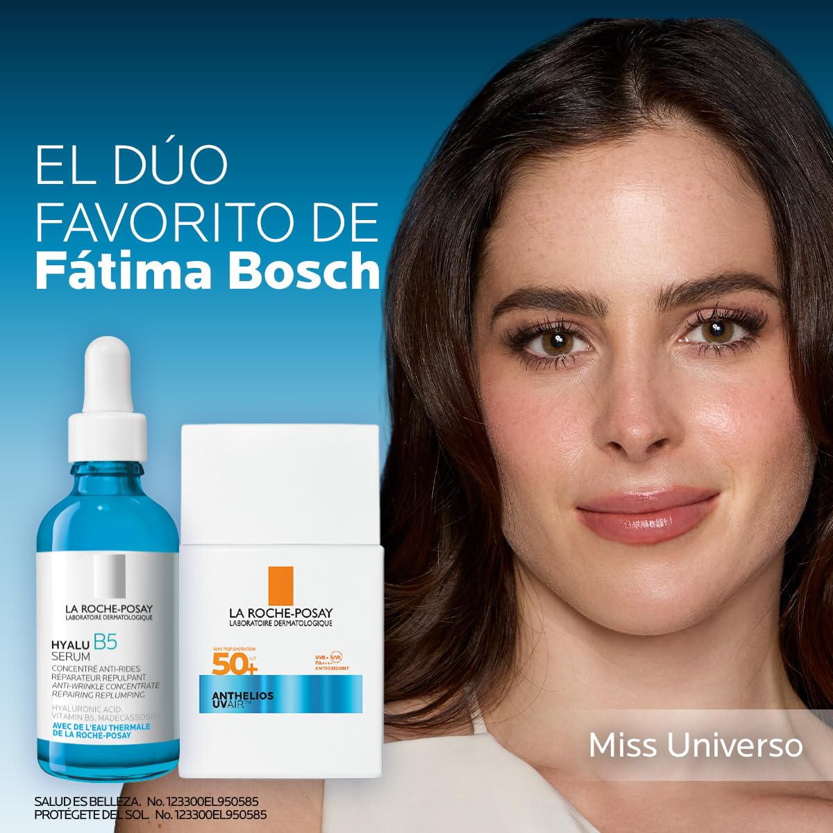 Kit La Roche-Posay Rutina Anti-Arrugas + Protección: Hyalu B5 Sérum 50ml + Anthelios UV Air 40ml