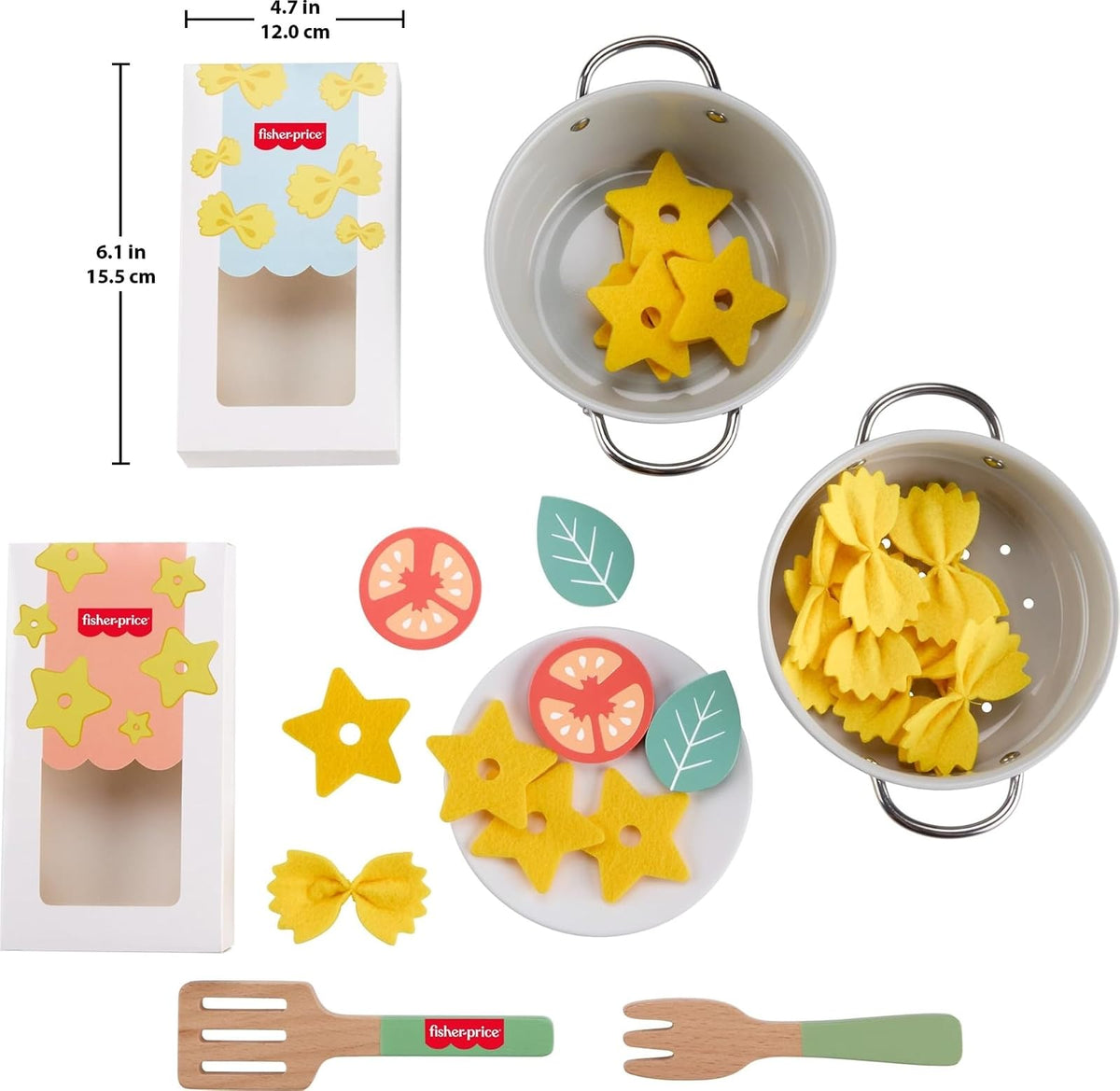 Fisher-Price Juguete para Bebés Set de Cocina de Madera para niños de 3 años en adelante