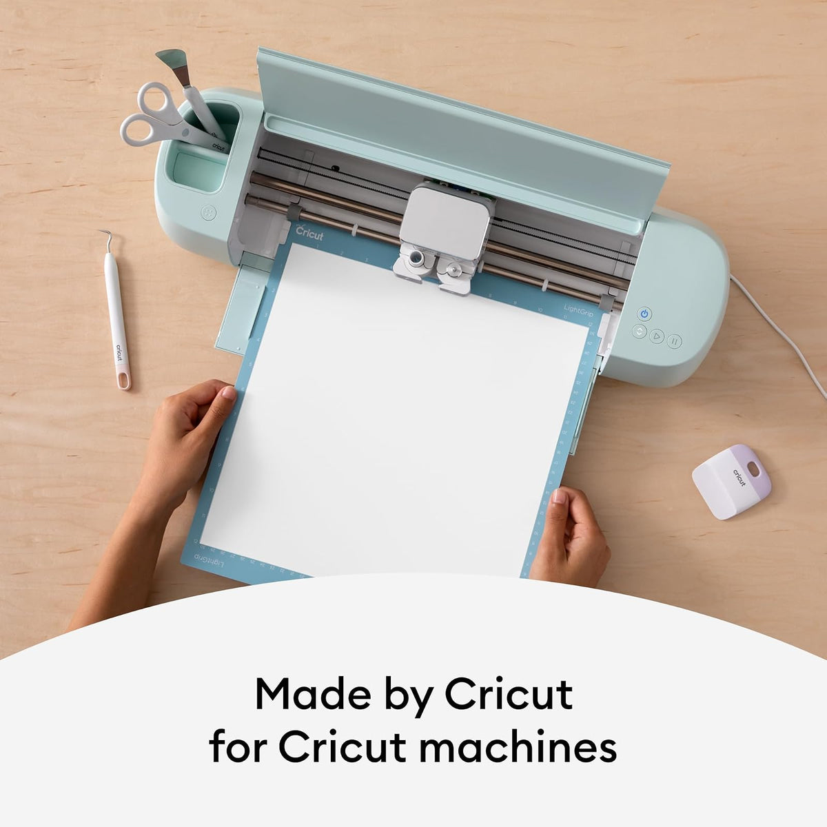 Cricut Premium Vinyl - Permanente, blanco (paquete de 3)