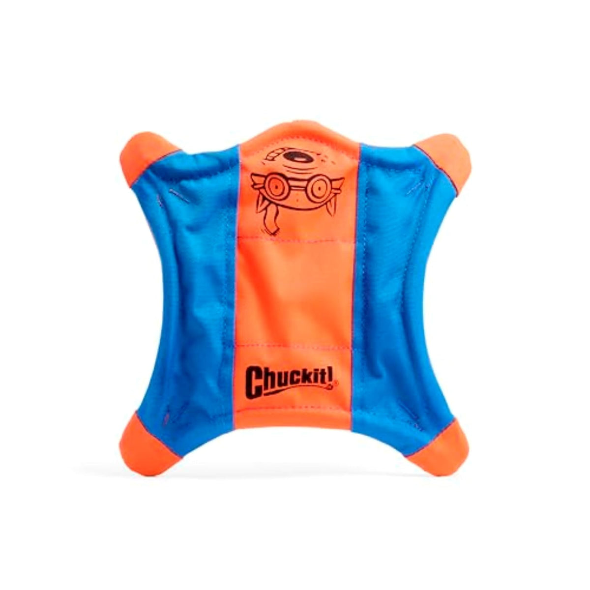 Chuckit! Flying Squirrel Disco Volador Flotante para Perro - Medium (10 in x 10 in)