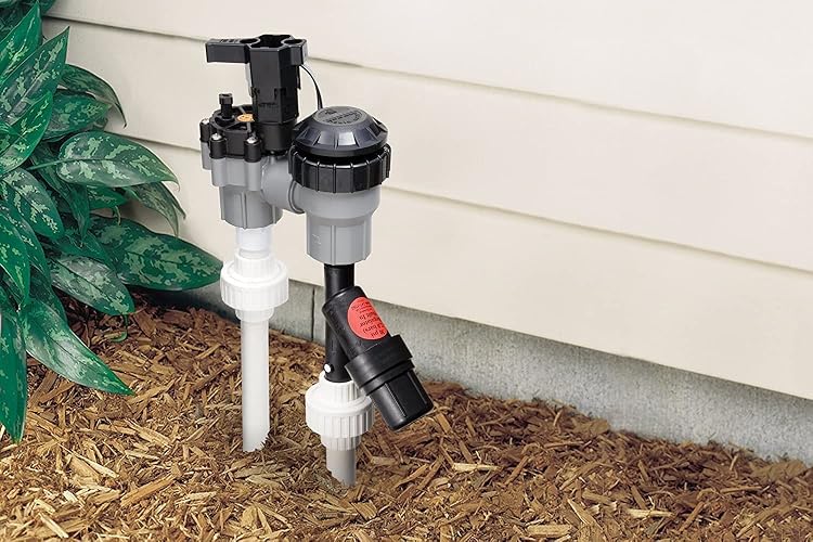 Rain Bird PRF07530S Drip Irrigation In-Line 30 PSI Pressure Regulating "Y" Filter, 3/4" Male Pipe Thread