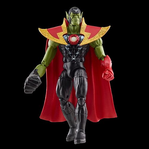 Hasbro Marvel Legends Series Skrull Queen y Super-Skrull | Marvel Legends Avengers Figura de acción de 6 pulgadas, paquete de 2 – Skrull Queen y Super-Skrull