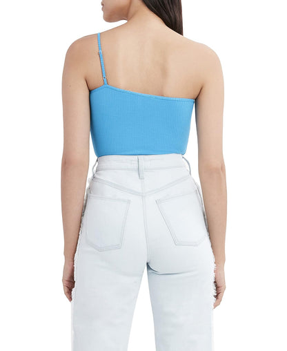 BCBGeneration Asymmetrical One Shoulder Top Camisa Mujer