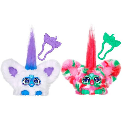Furby Furblets Miniamigo Interactivo Pack Doble Felices Fiestas