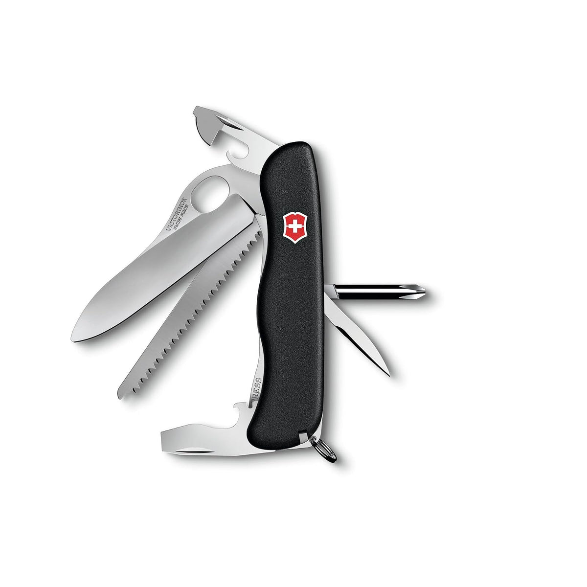 Victorinox Navaja Military, Negra, 12 Usos