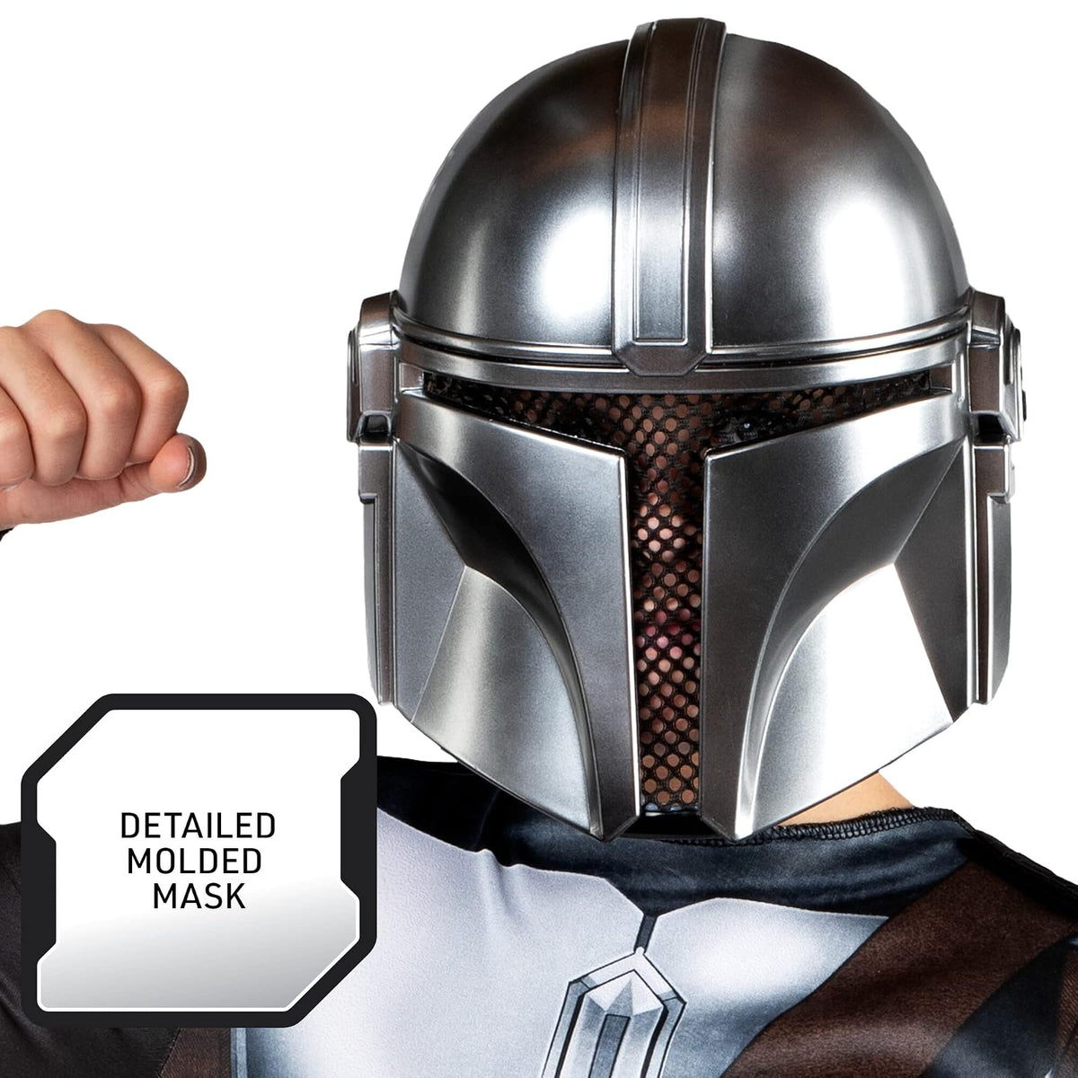 STAR WARS Boys Mandalorian Costume, Kids Halloween Costume, Child - Officially Licensed Small
