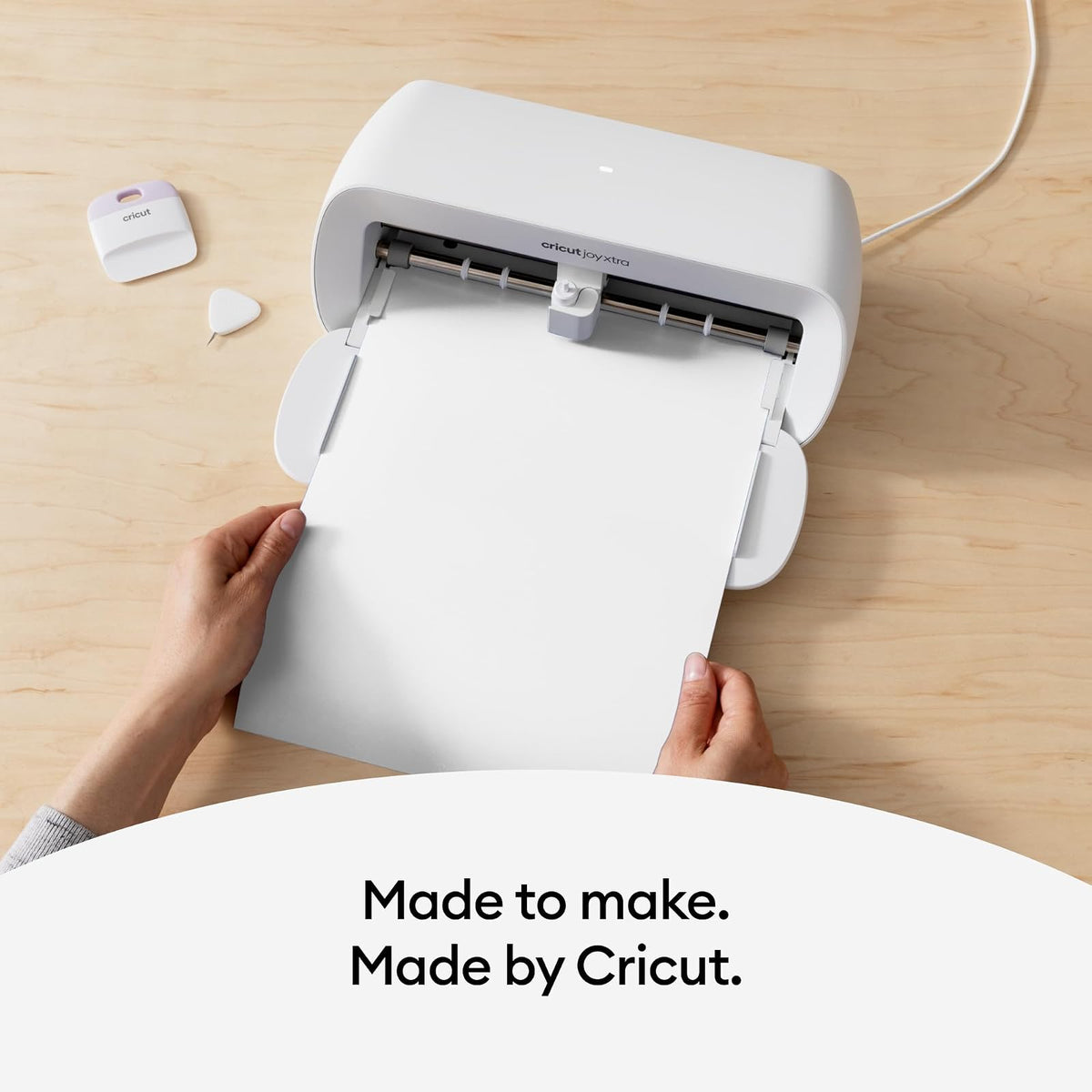 Cricut Joy Xtra Smart Vinilo extraíble, color blanco