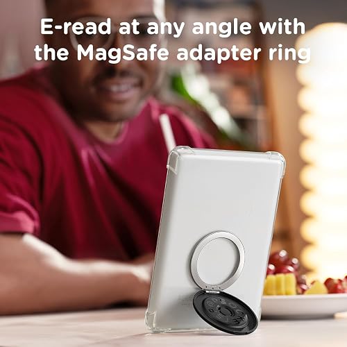 PopSockets - Empuñadura para MagSafe, Agarre para teléfono con Soporte de teléfono Integrado, Soporte Ajustable para Retrato u Paisaje, Fuerte sujeción magnética, Compatible con Carga inalámbrica