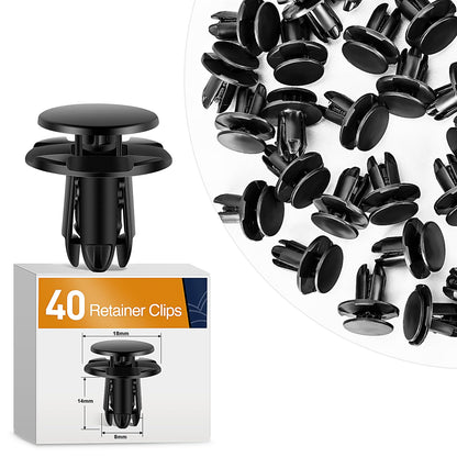 GOOACC GRC-330 40 Clips de Retención para Guardabarros 86595-2T500 para Hyundai/Kia