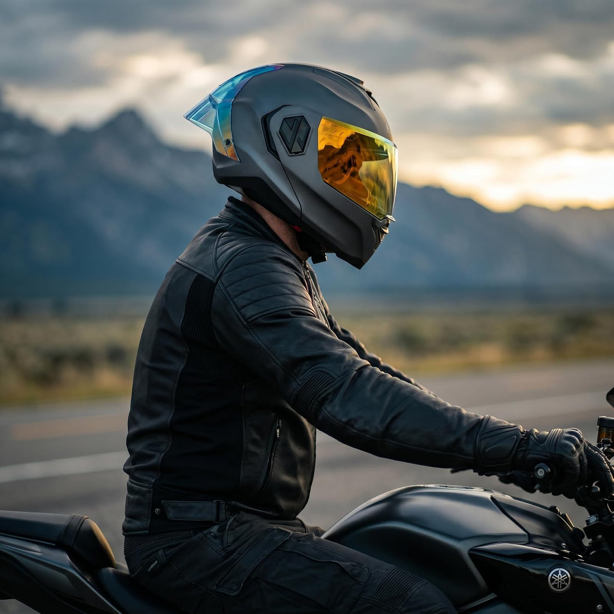X-KOV Casco Alpha Gris Mate L