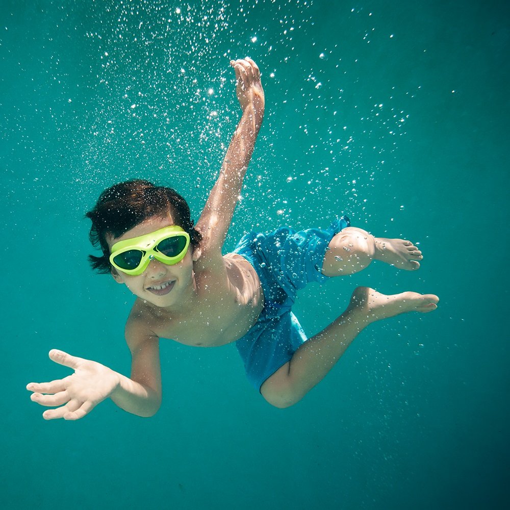 Speedo Hydrospex Classic - Máscara de natación para niños
