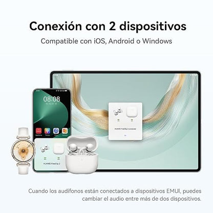 HUAWEI FreeClip 2 Audífonos inalámbricos, Morado | C-bridge Design mejorado, Ajuste abierto, hasta 38 horas de Reproducción, Compatible con iOS y Android, IP57