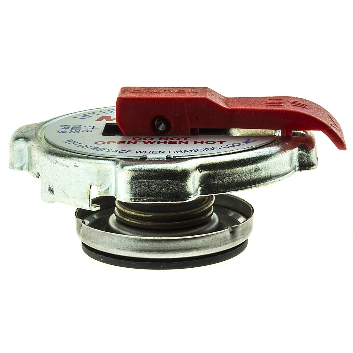 MotoRad Tapa de Radiador ST18 para Jeep Wrangler, Grand Cherokee y Dodge Charger, Plateado