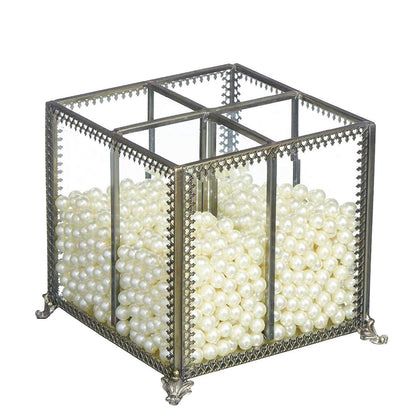 Putwo Organizador clásico para brochas de Maquillaje, Antiguo, Makeup Organizer, BrushHolder-Medium, 1
