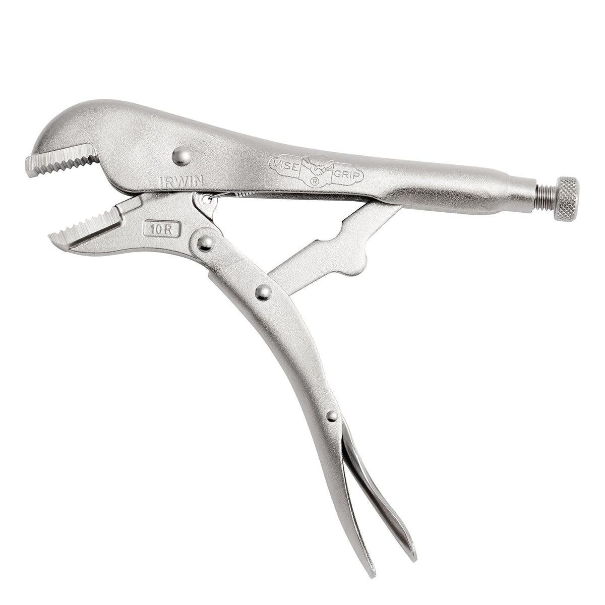 IRWIN Pinza de Presión, Herramienta de Mano, Electricista, Ajuste y Sujeción, Multiusos, Agarre Ergonómico, Acero Resistente, Uso Profesional y Doméstico, Mordaza Recta, Alta Resistencia