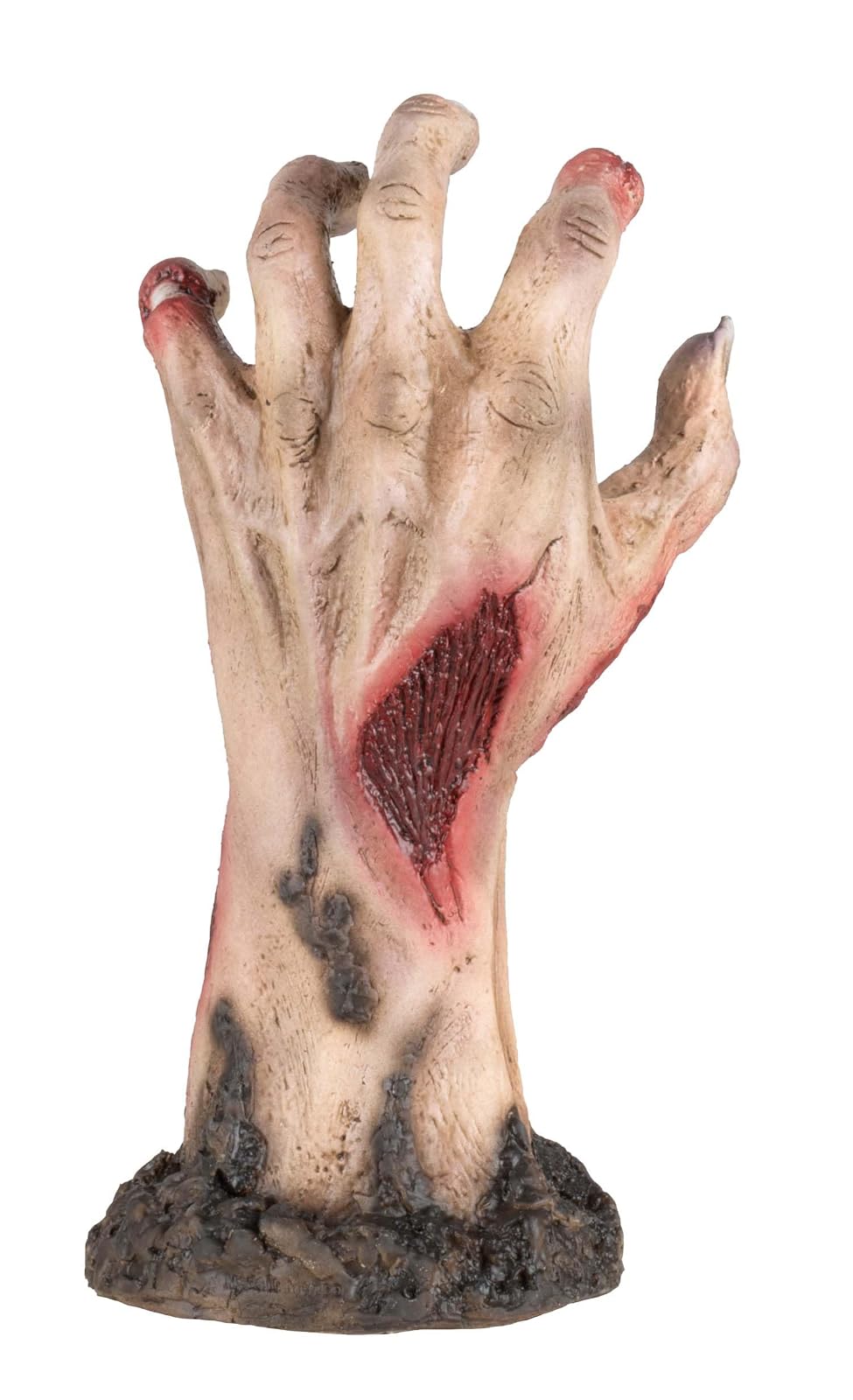 Ghoulish Productions Decoración De Látex Flesh Risen, Decoración De Zombie Jardín, Adorno Zombie Halloween, Ideal para Usar En Fiestas Halloween, Casa Embrujada, Bromas
