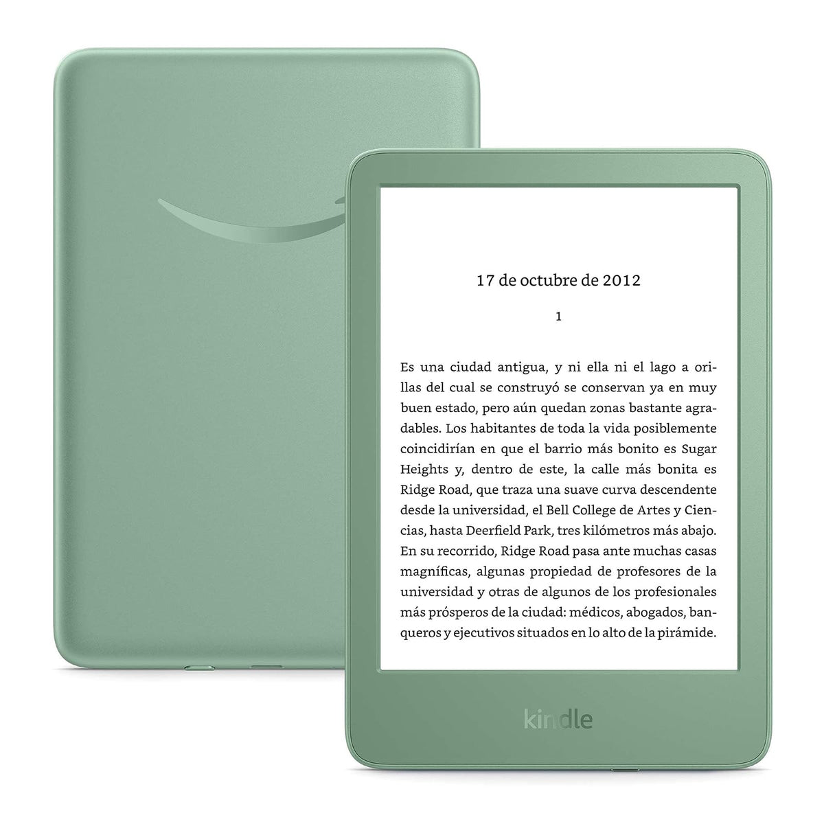 Kindle 16 GB, el Más Ligero y Compacto con Mayor Contraste - Matcha