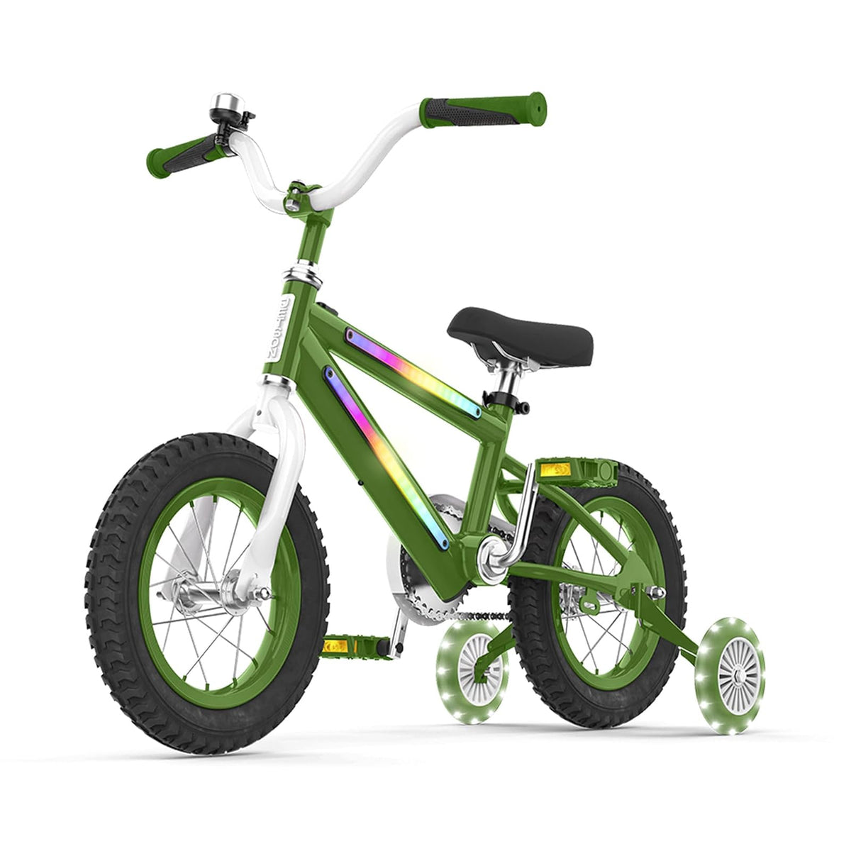 Jetson Light Rider - Bicicleta Unisex con iluminación para niños, Marco de iluminación LED, 3 Modos de luz Diferentes