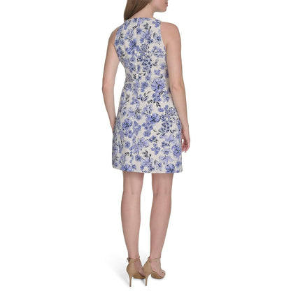 Tommy Hilfiger - Mini Vestido Cuadrado sin Mangas para Mujer