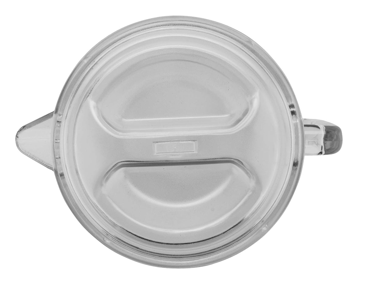 G.E.T. Enterprises Clear 64 oz. Pitcher with Lid, Break Resistant Dishwasher Safe San Pitchers & Decanters Collection P-3064-1-CL-EC (Pack of 1)