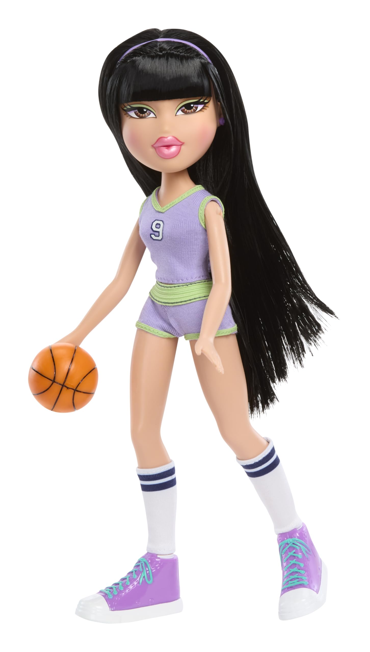 Bratz Play Sportz Jade Muñeca de Moda con Accesorios, Baloncesto
