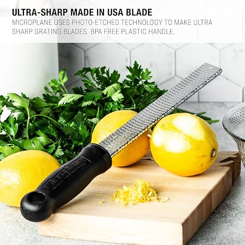 Microplane Rallador clásico Zester, negro